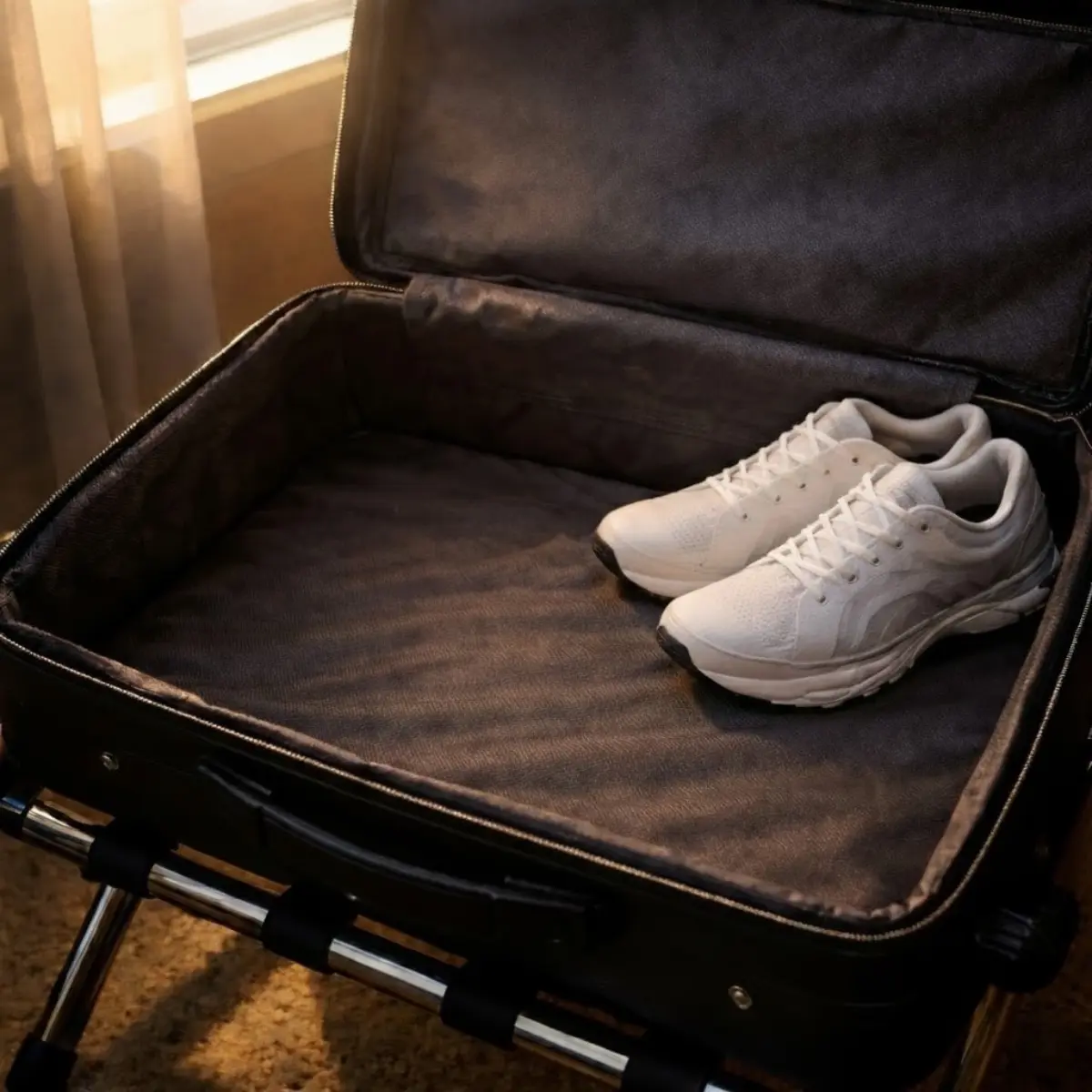 Zapatos sin desempacar